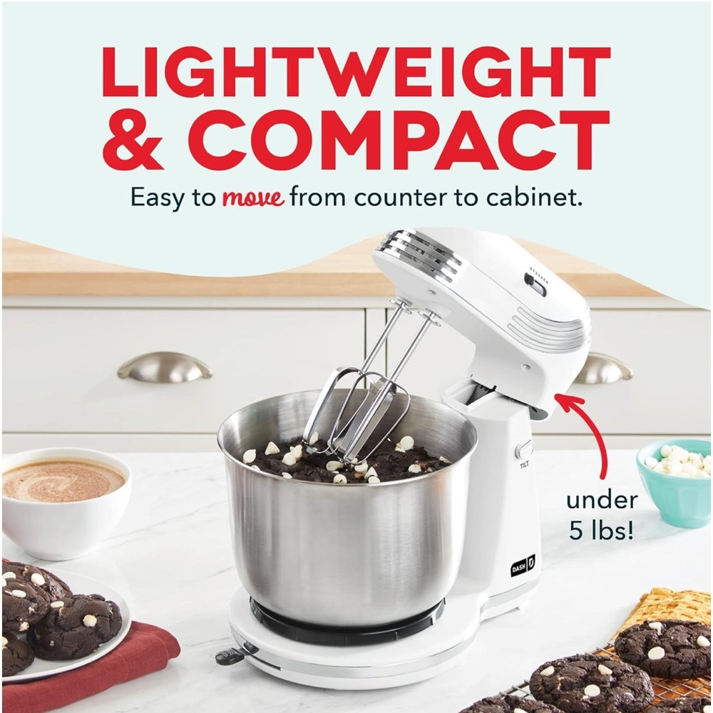 🔥Dash Stand Mixer (Electric Mixer for Everyday Use)🔥